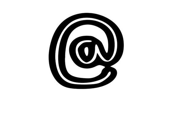 Bold Outlined Comic Mono Symbol: A Versatile Design