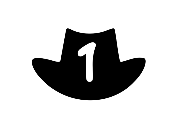 Cowboy Hat with Playful Mono: A Graphics Gem for Crafters