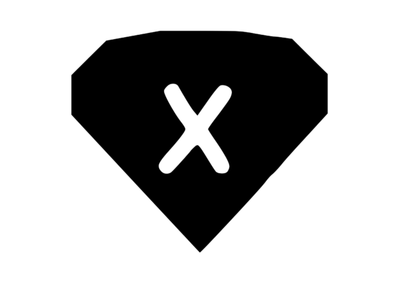 Expensive Gem Stone Diamond Mono X: A Premium Graphics Asset for Crafts