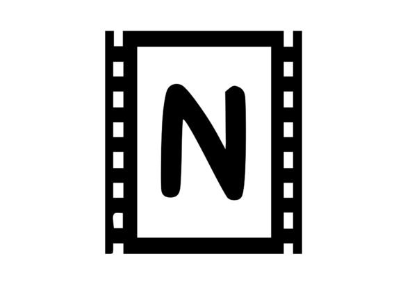 Film Reel with Mono N: A Versatile Graphics and Crafts Asset
