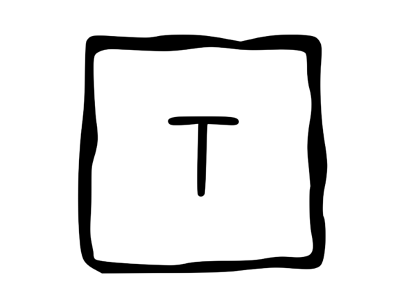 Hand Drawn Outlined Frame for Creative Graphics