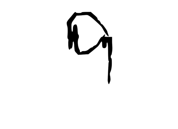 High Tek Grunge Mono Number 9 for Creative Crafts