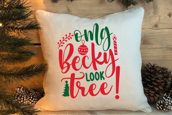 Omg Becky Look Tree: A Festive Graphics Asset for Crafts