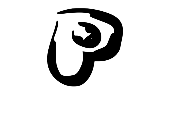 Rounded Fat Marker Pen P: A Bold Graphics and Crafts Asset