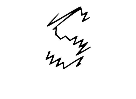 Zapped Comic Shocked Mono Letters: A Bold Graphics Choice for Crafts